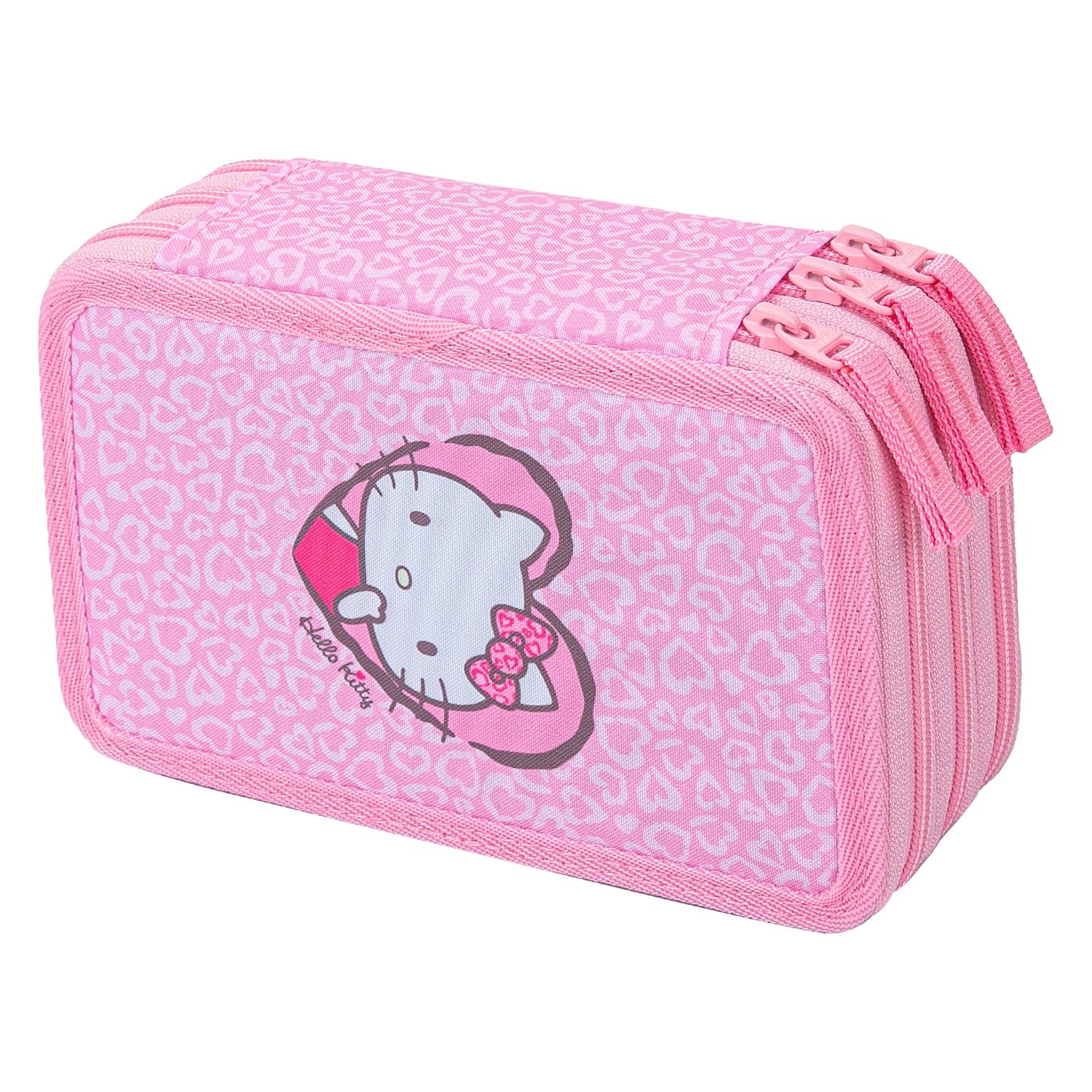 baagl-hello-kitty-sweet-leopard-trousse-3-compartiments image 1