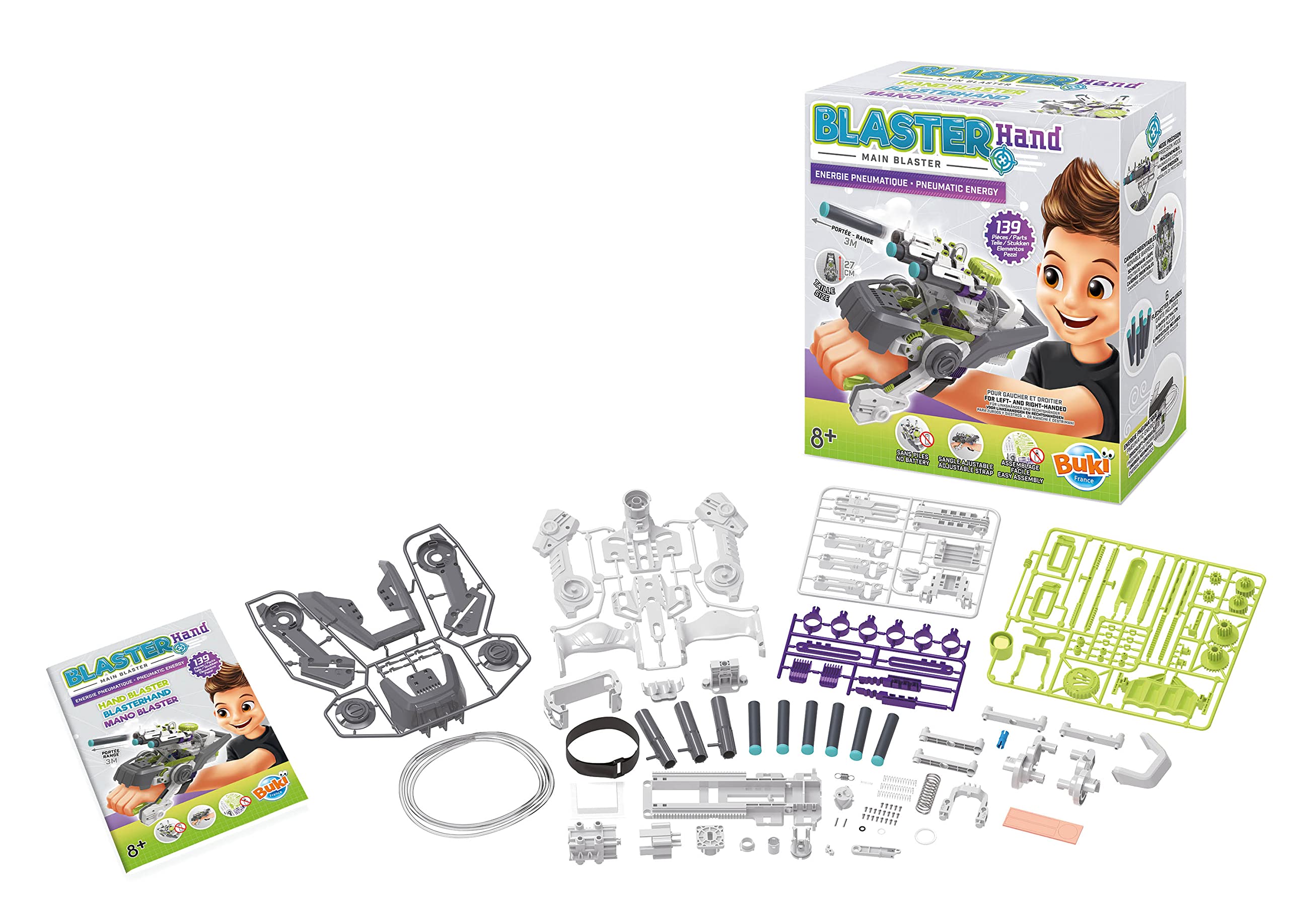 buki-nature-7080-main-blaster-jouet-pneumatique-6-fl-chettes image 2