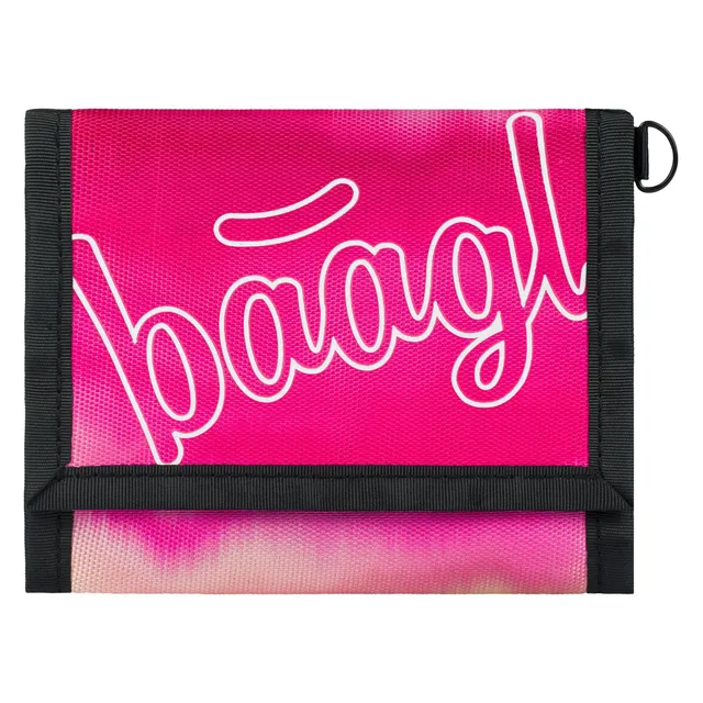 baagl-pink-stripes-portefeuille-enfant-rayures-roses-scratch image 1
