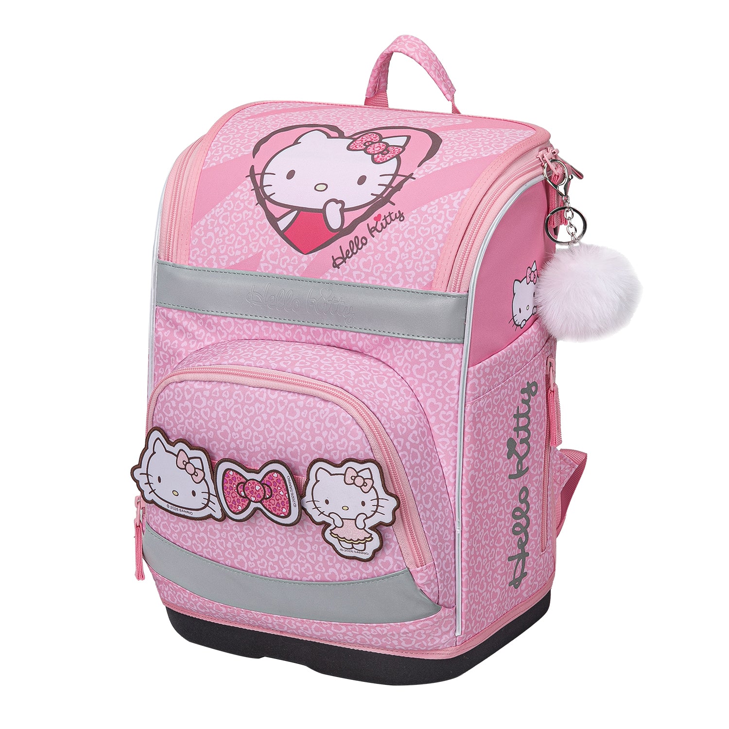 baagl-zippy-plus-hello-kitty-sweet-leopard-cartable-18-l-ergonomique image 2