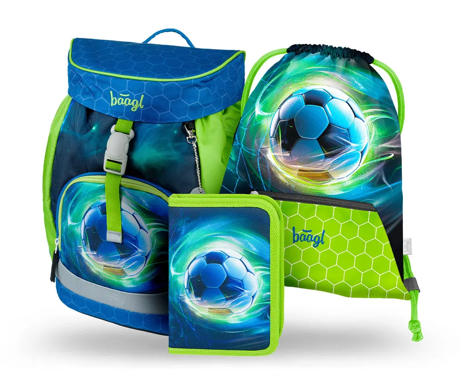 baagl-school-sets-set-cartable-airy-football-ball-3-pi-ces image 1