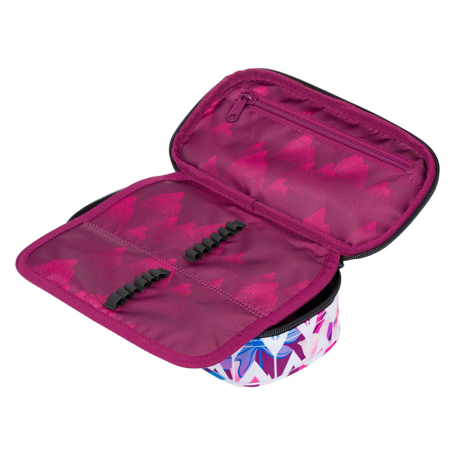 baagl-hawaii-trousse-scolaire-vide-motif-fleuri image 3