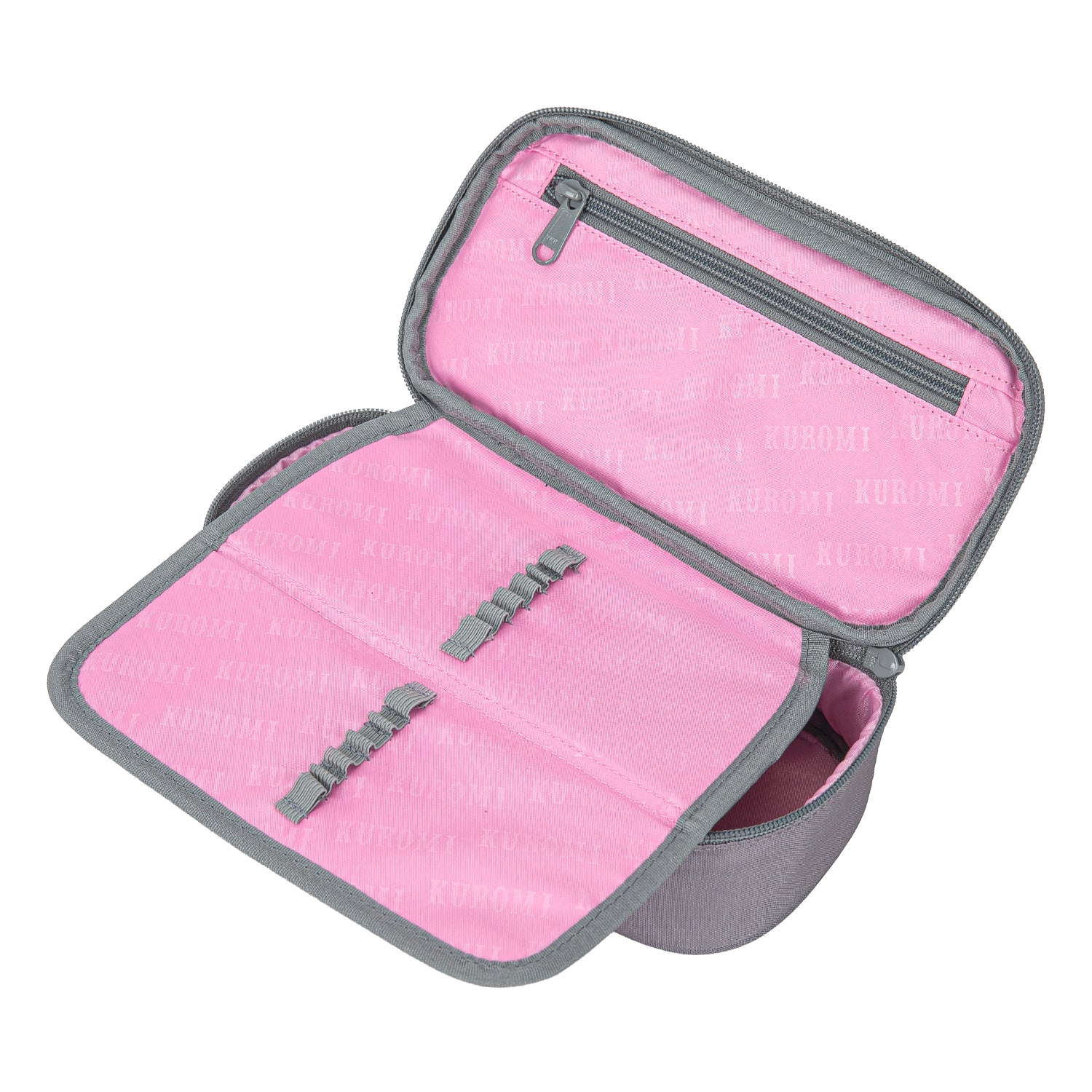 baagl-kuromi-grey-trousse-scolaire-rigide-recycl-e image 3