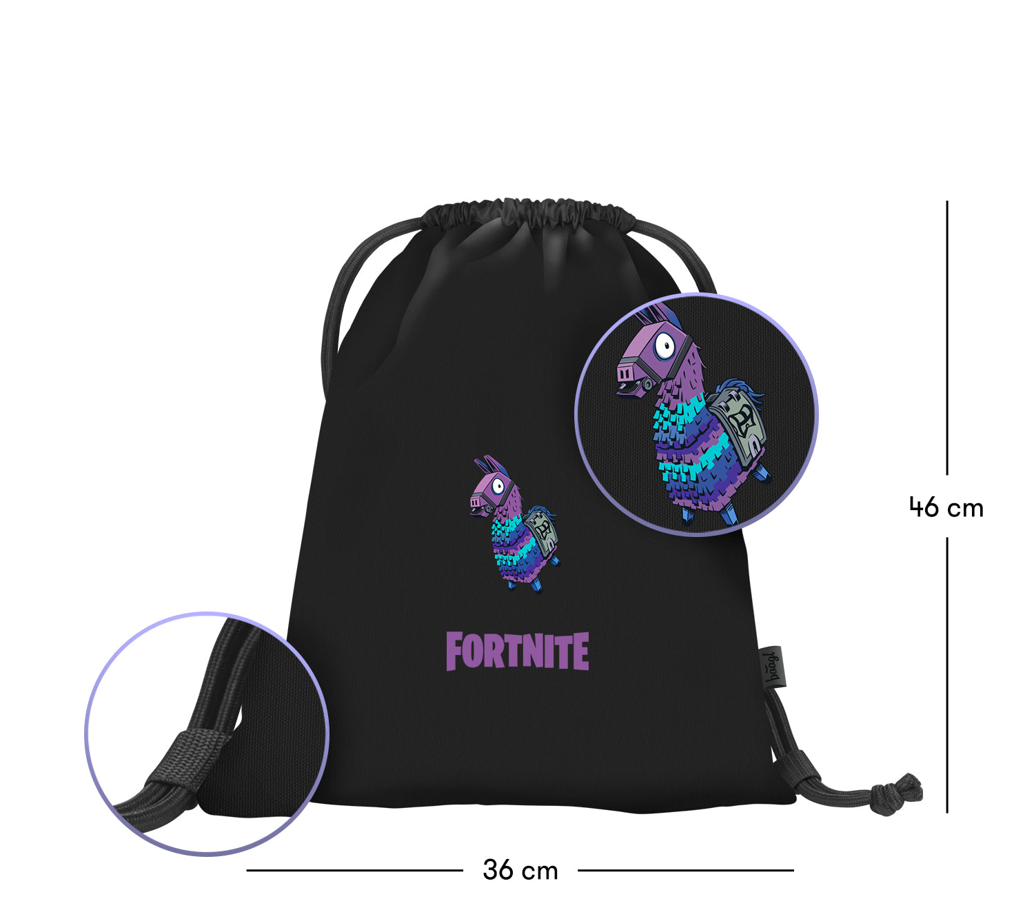 baagl-gym-sacks-fortnite-llama-sac-de-gym-recycl image 3