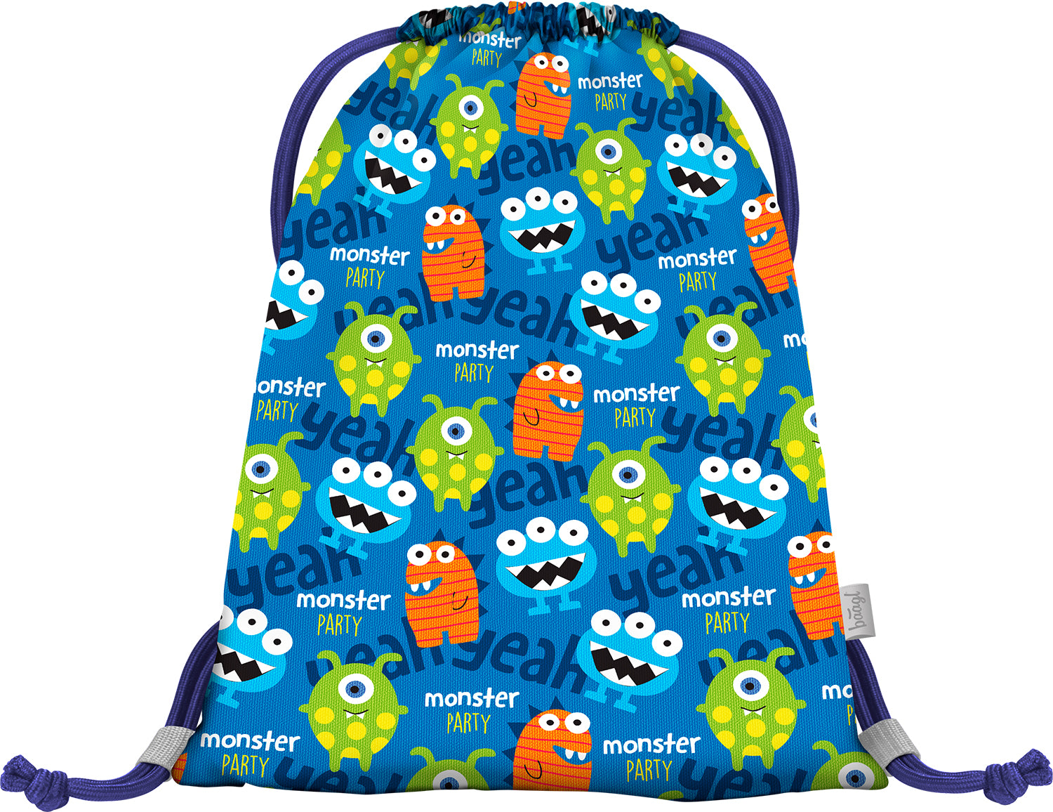 baagl-monsters-sac-de-gym-maternelle-lavable image 1