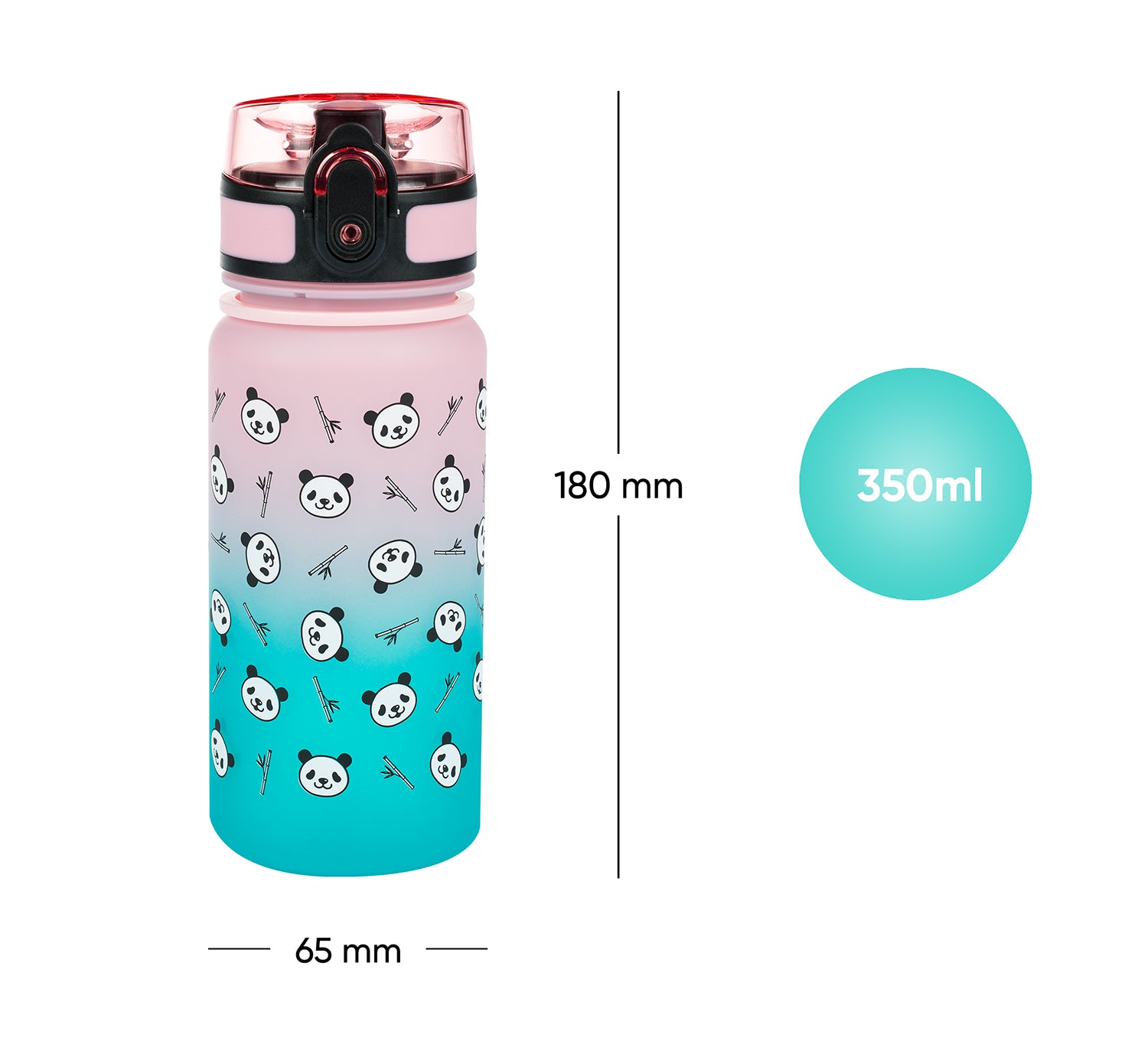 baagl-gourde-tritan-gradient-panda-350-ml-sans-bpa image 7