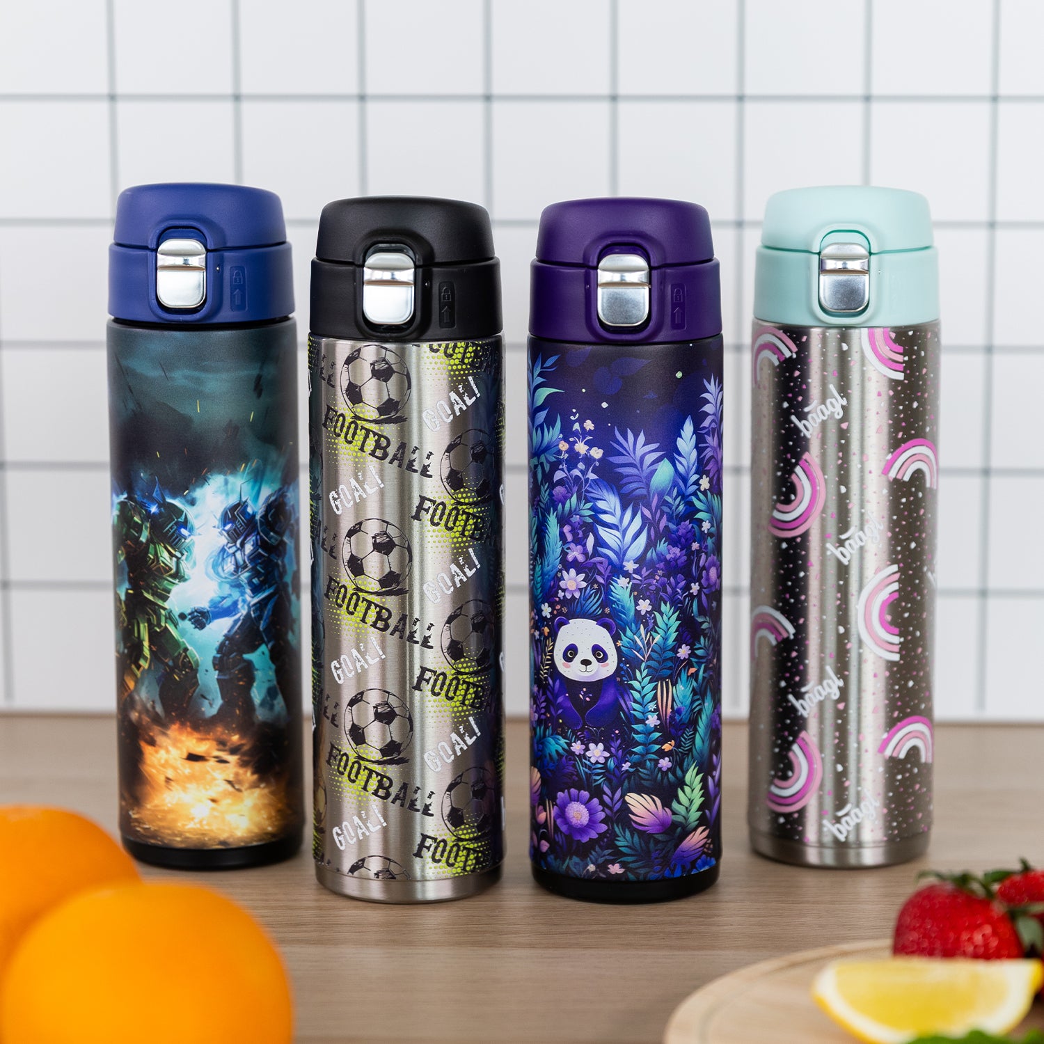 baagl-football-gourde-isotherme-inox-450-ml image 7