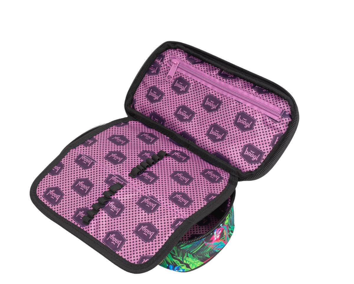 baagl-school-pencil-pouches-tropical-trousse-scolaire-rigide image 3