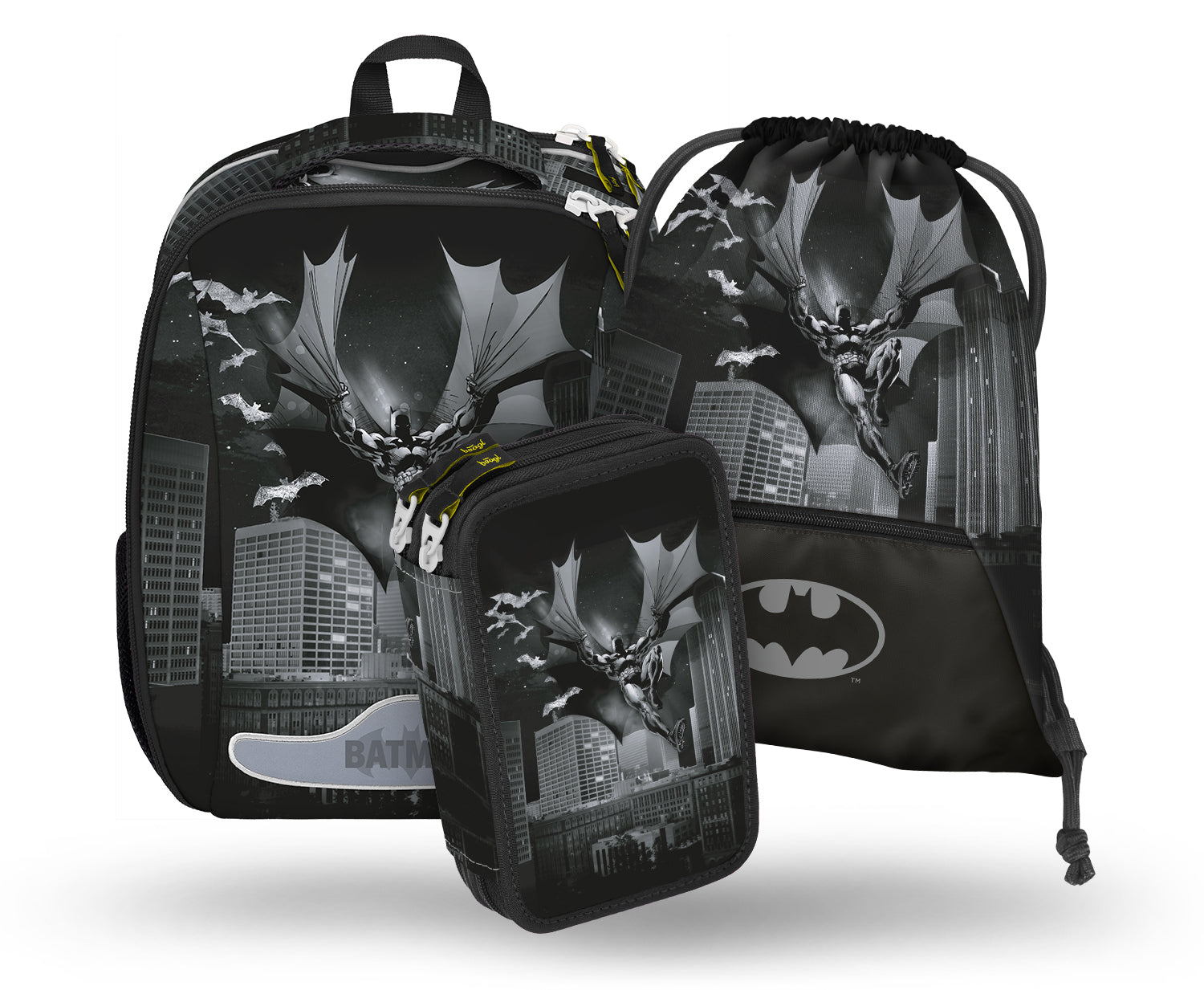 baagl-school-sets-shelly-batman-sac-cartable-23-l-gar-ons image 1