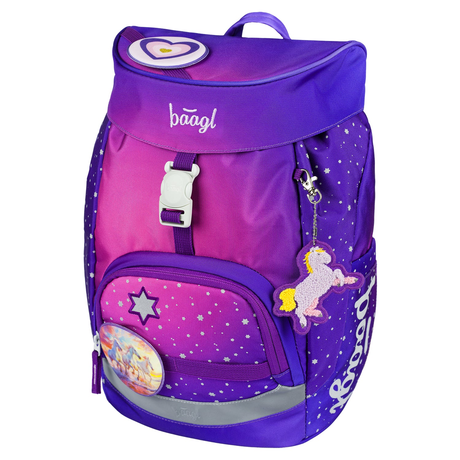 baagl-airy-horses-heart-cartable-cp-l-ger-750-g-fille image 2