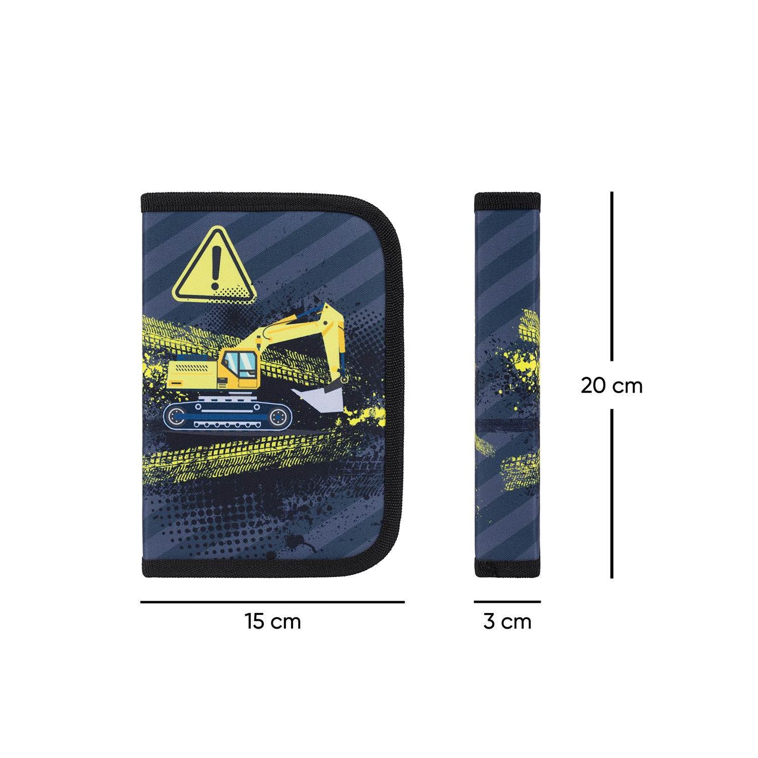 baagl-classic-digger-trousse-scolaire-1-compartiment image 5