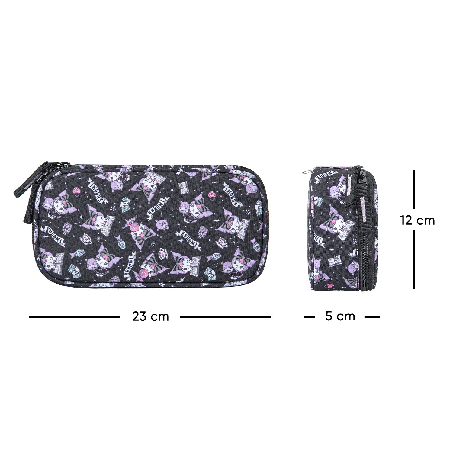 baagl-kuromi-black-trousse-scolaire-noire-recycl-e image 4