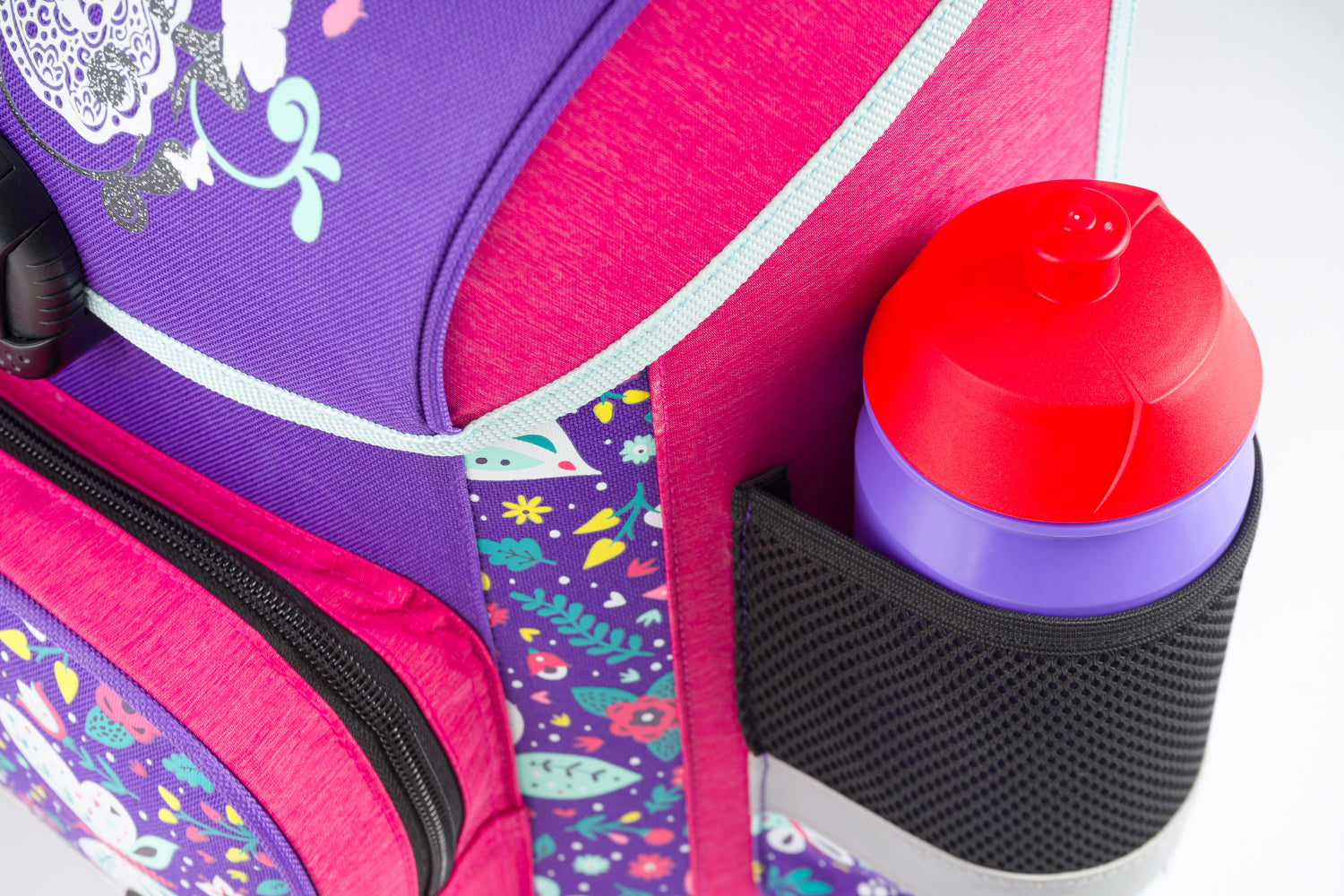 baagl-butterfly-ensemble-scolaire-cartable-trousse-18-l-fille image 8