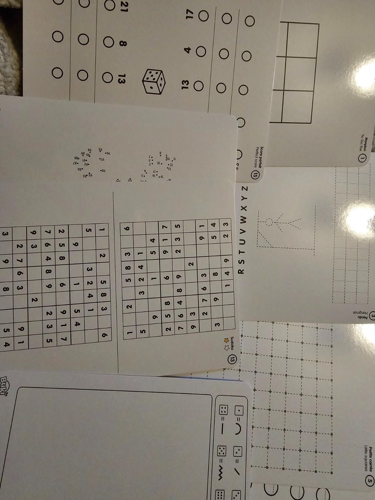 20 jeux variés