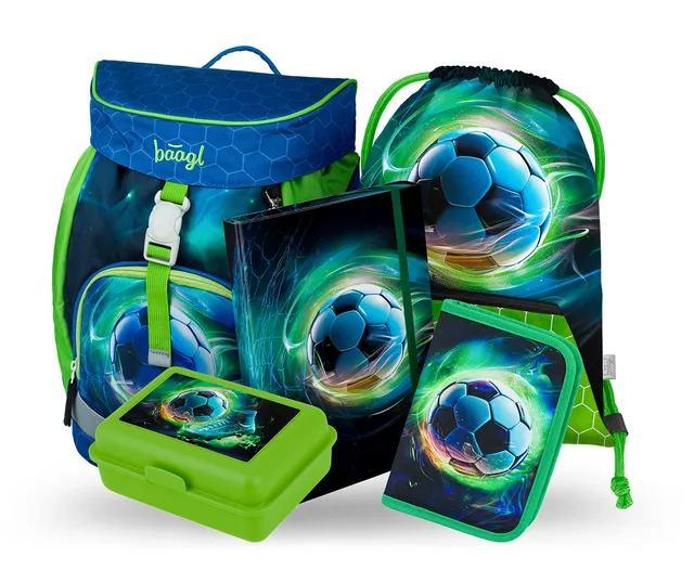 baagl-airy-football-ball-ii-set-scolaire-foot-4-pi-ces-cp image 1
