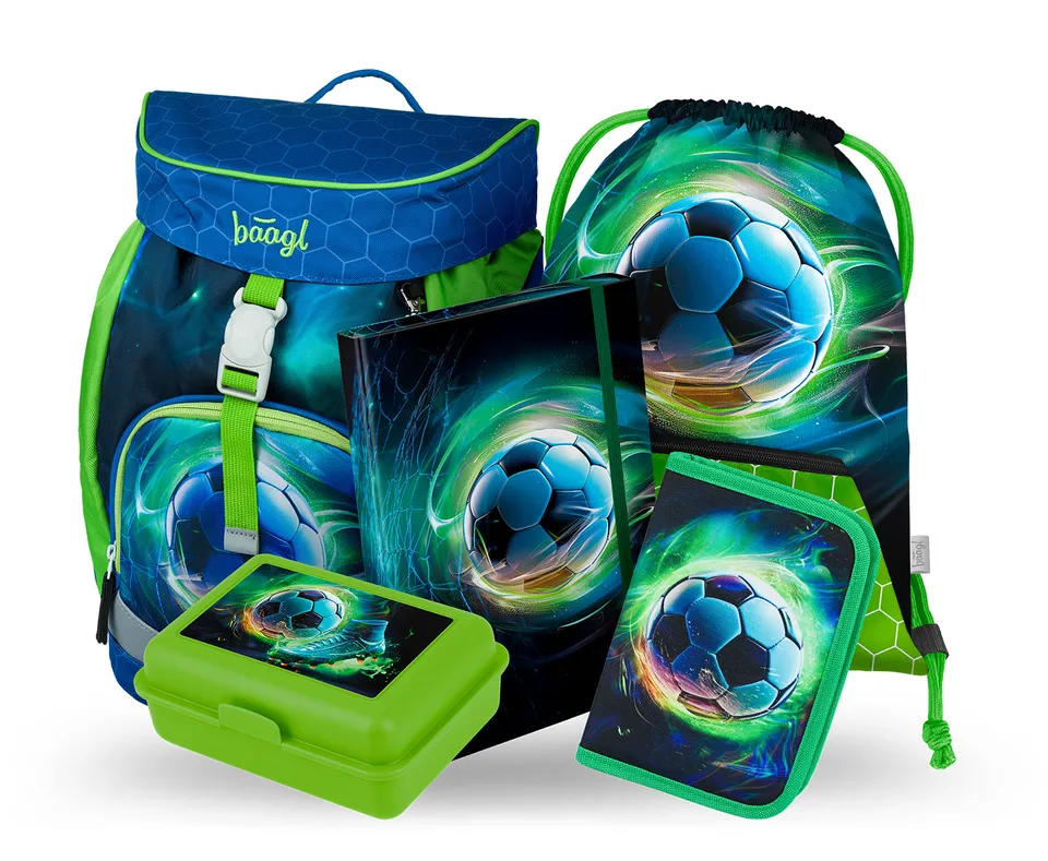 baagl-airy-football-ball-ii-set-scolaire-foot-4-pi-ces-cp image 1