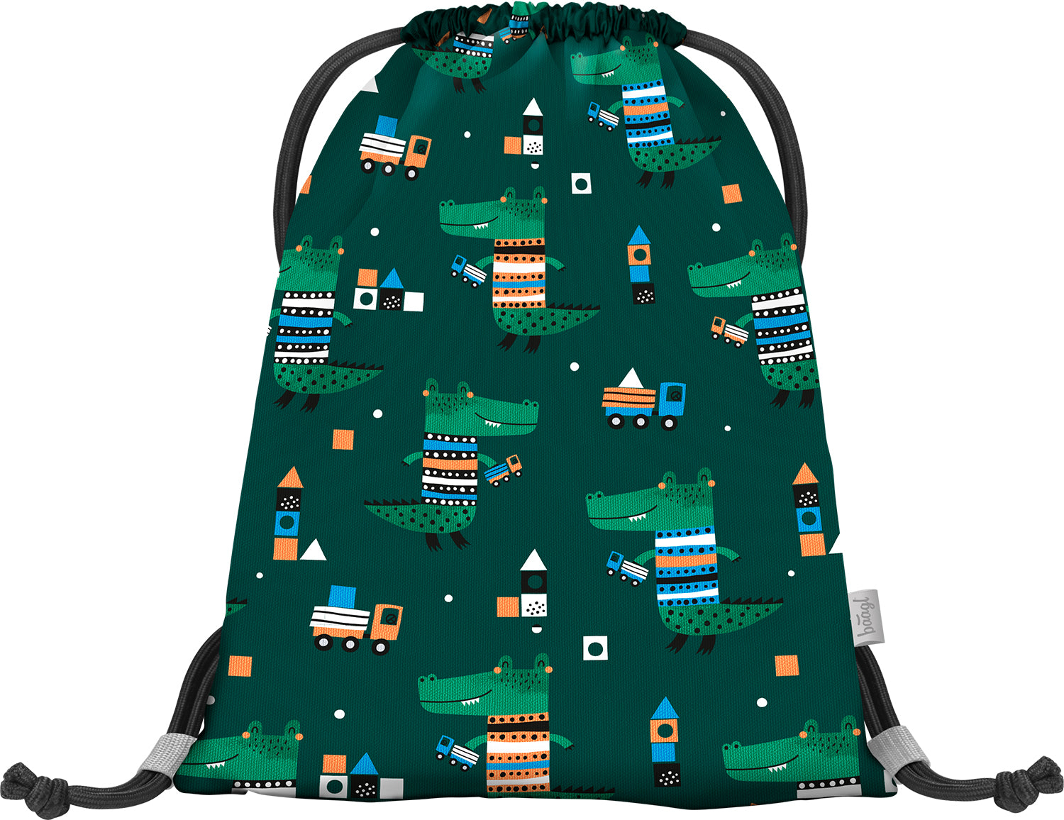 baagl-crocodile-sac-gym-maternelle-lavable image 1