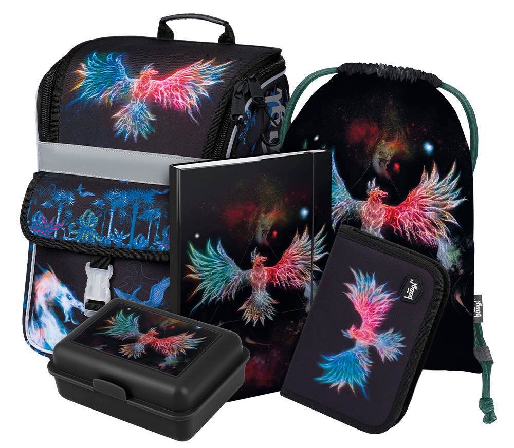 baagl-zippy-fhoenix-ii-ensemble-scolaire-cartable-3-pi-ces image 1