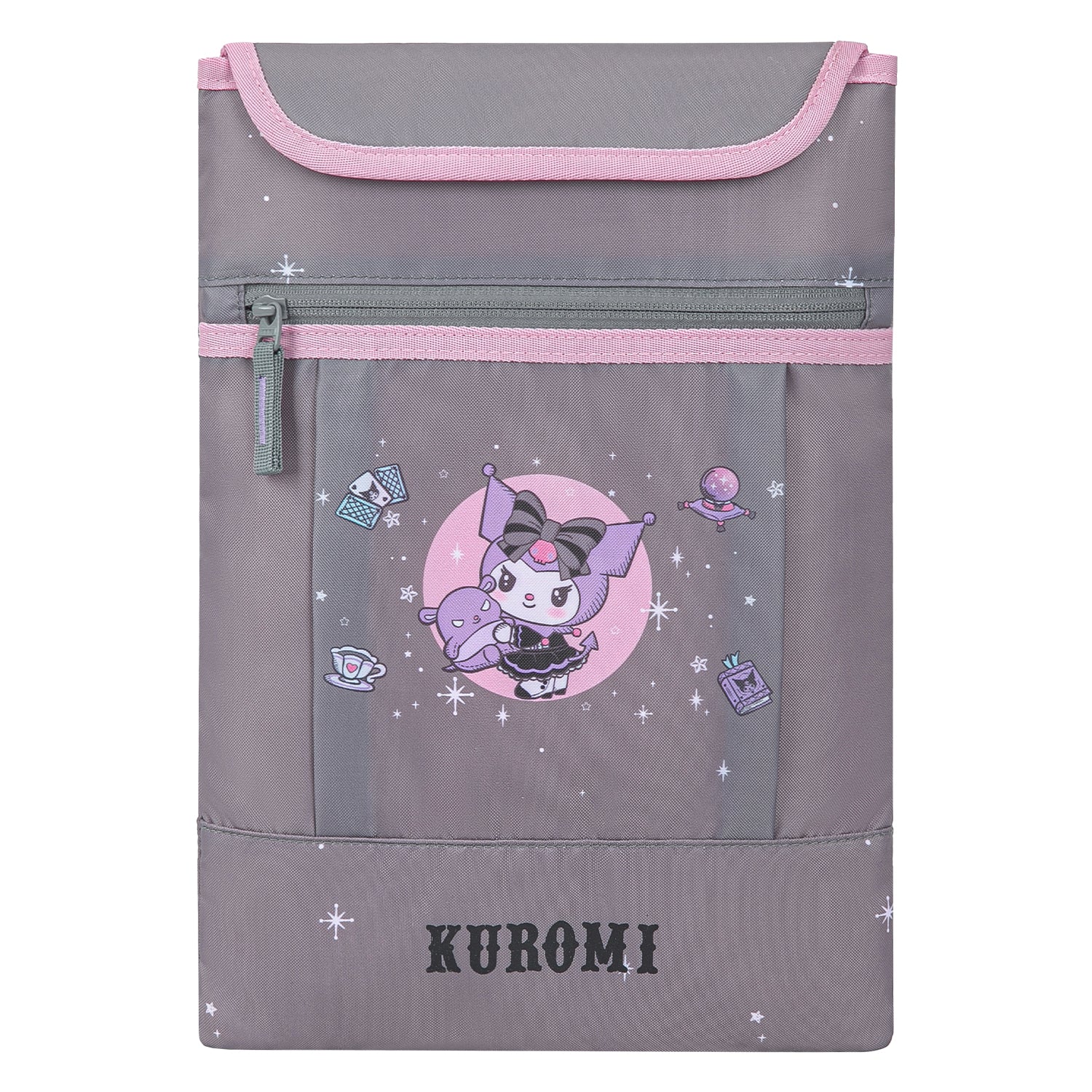 baagl-laptop-kuromi-grey-housse-ordinateur-15-pouces-grise image 2