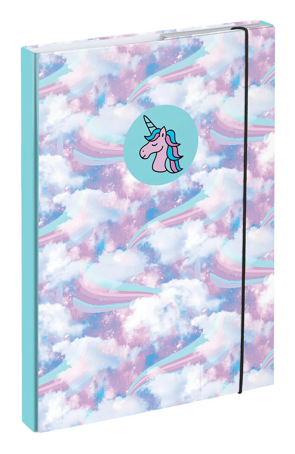 baagl-sky-chemise-lastiques-a4-bleu-ciel-cahiers image 1