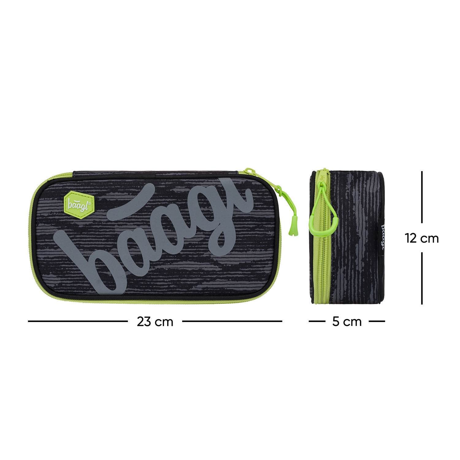 baagl-skate-grey-trousse-scolaire-rigide-grise-skate image 4