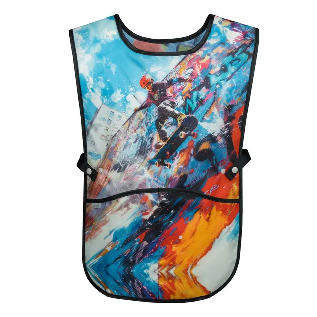 baagl-skatepark-tablier-enfant-cole-lavable-poches image 1