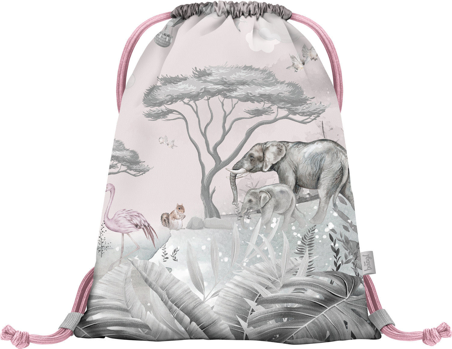 baagl-safari-sac-gym-enfant-lavable-mousqueton image 1