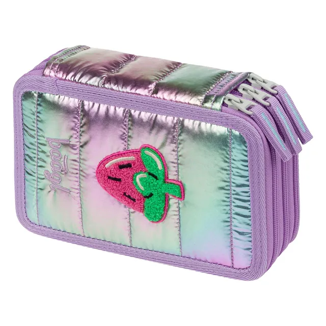 baagl-lavender-trousse-3-compartiments-vide-violette image 1