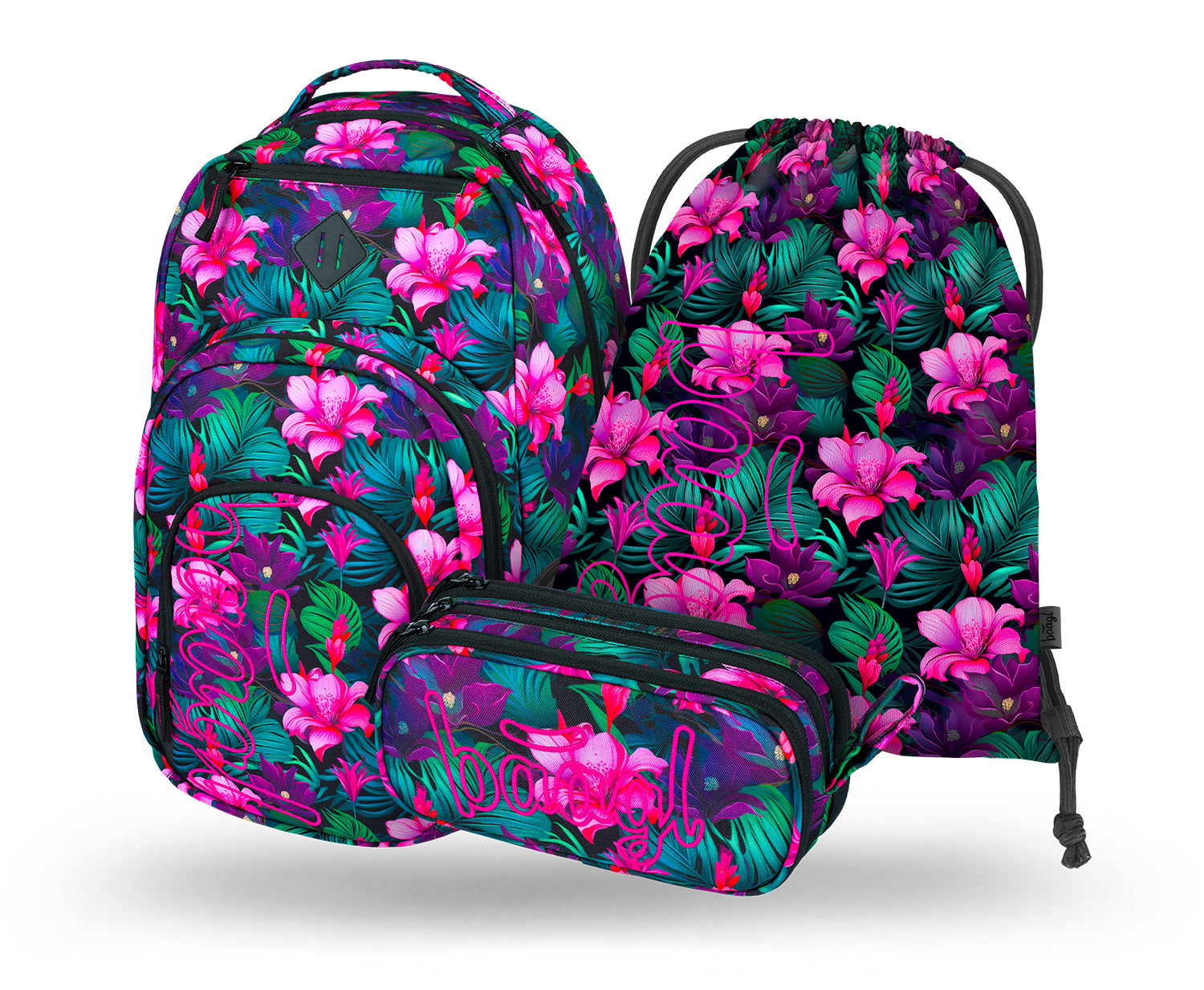 baagl-coolmate-paradise-sac-dos-35-l-trousse-sac-gym image 1