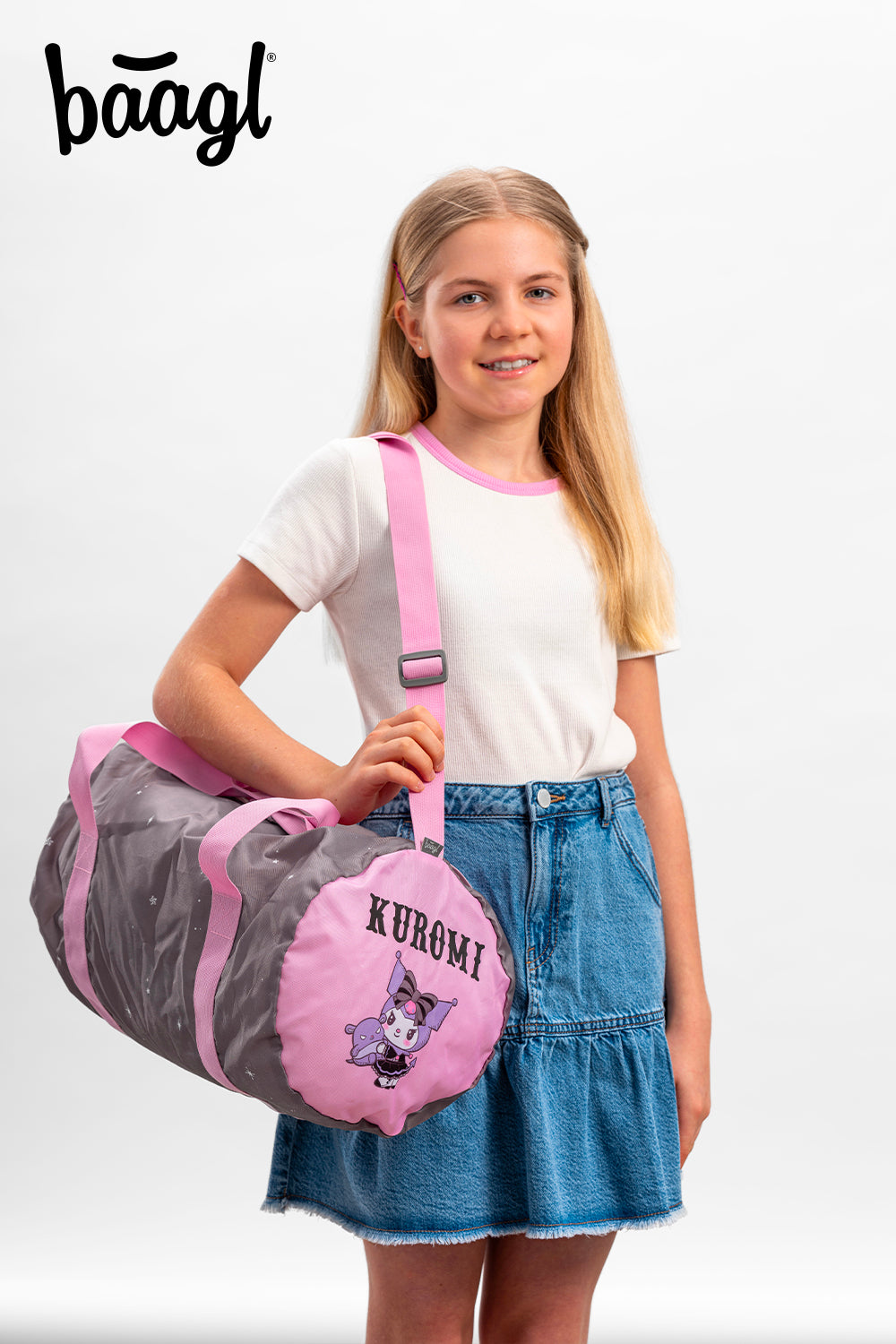 baagl-hoop-kuromi-grey-sac-de-sport-pliable-22-l-recycl image 6