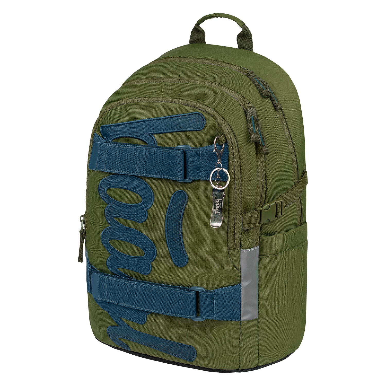 baagl-skate-olive-sac-dos-skateboard-15-pouces image 2