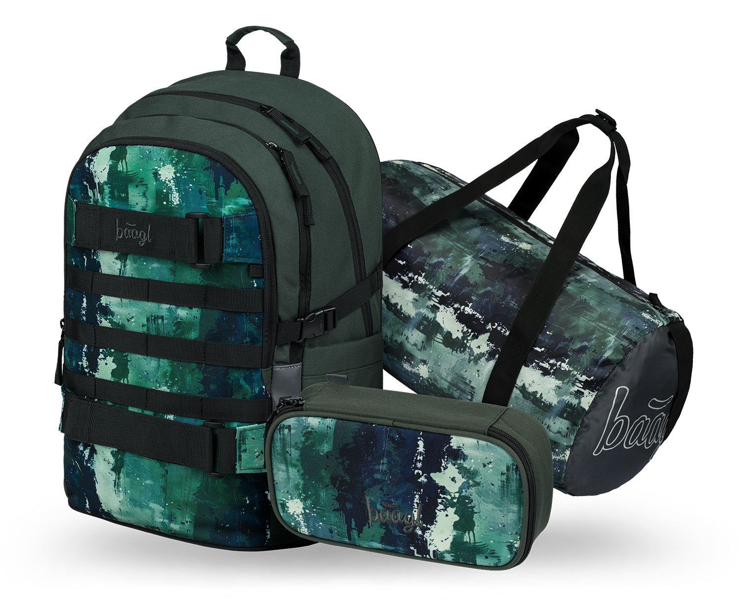 baagl-skate-forest-sac-scolaire-skate-trousse-sac image 1