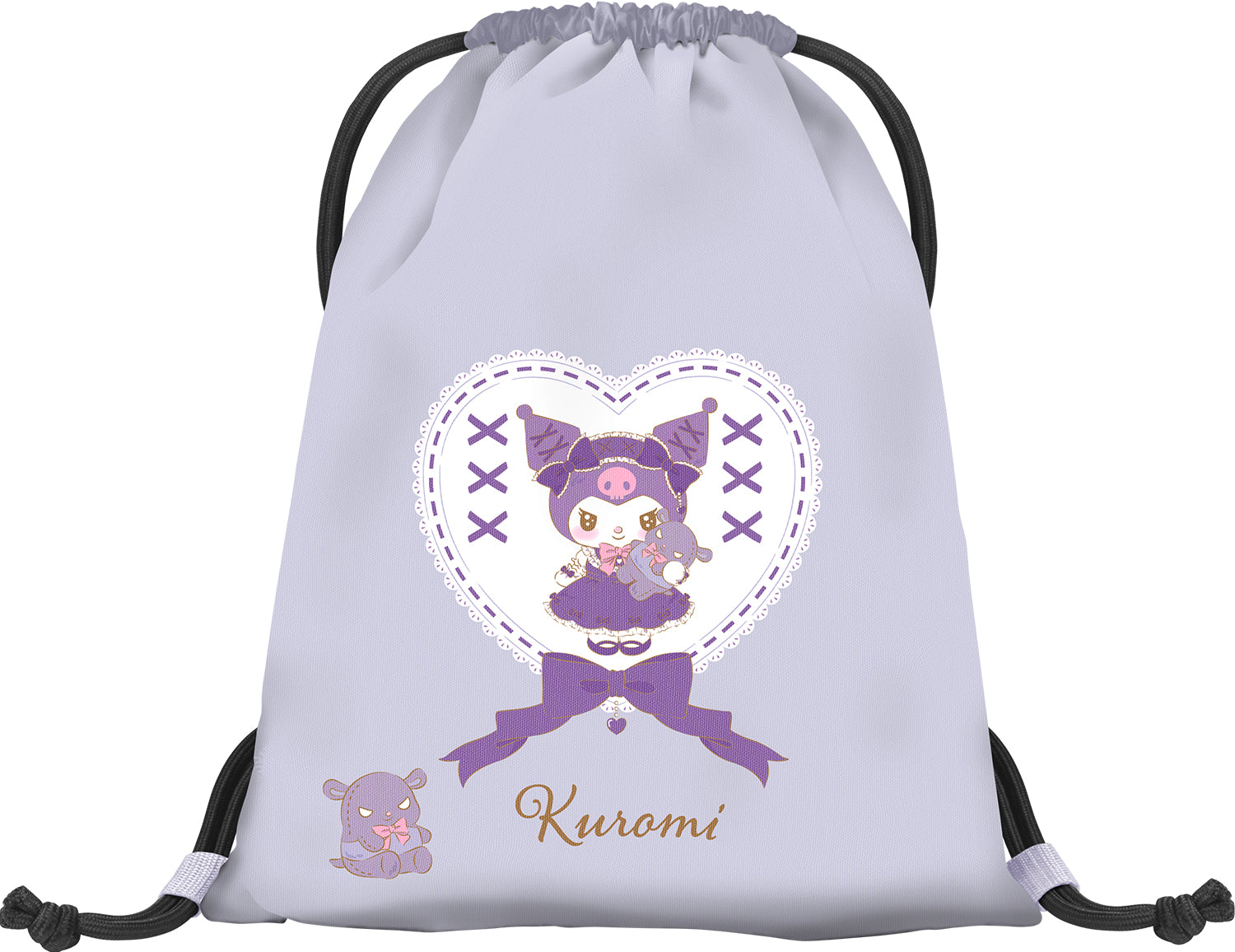 baagl-kuromi-sweet-one-sac-gym-sport-enfant image 1