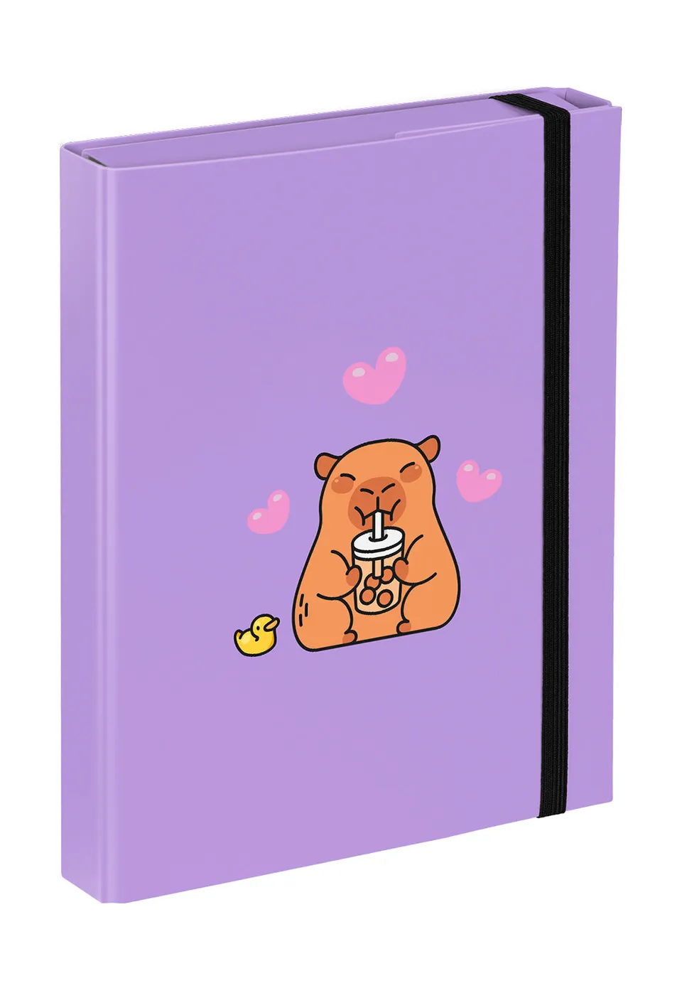 baagl-capybara-chemise-a5-lastique-pour-cahiers image 1