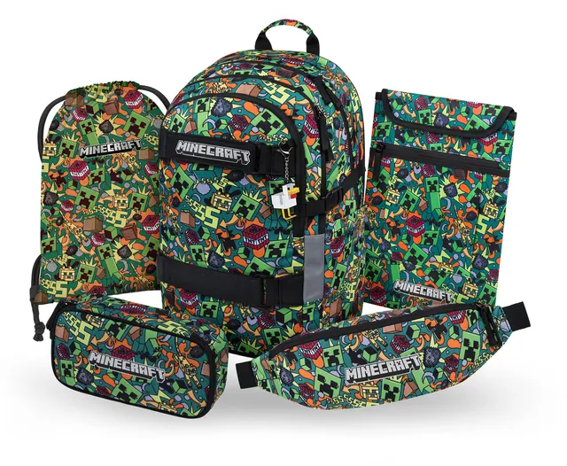 baagl-skate-max-minecraft-chaos-ii-set-scolaire-skate-15-pouces image 1