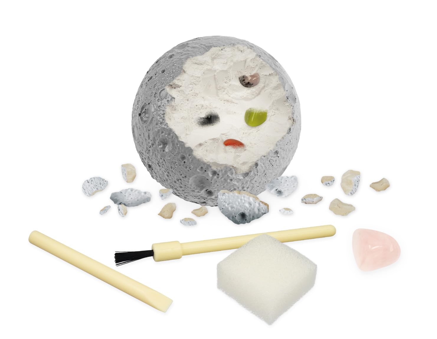 buki-espace-dig-planet-lune-kit-fouille-6-pierres-447 image 6
