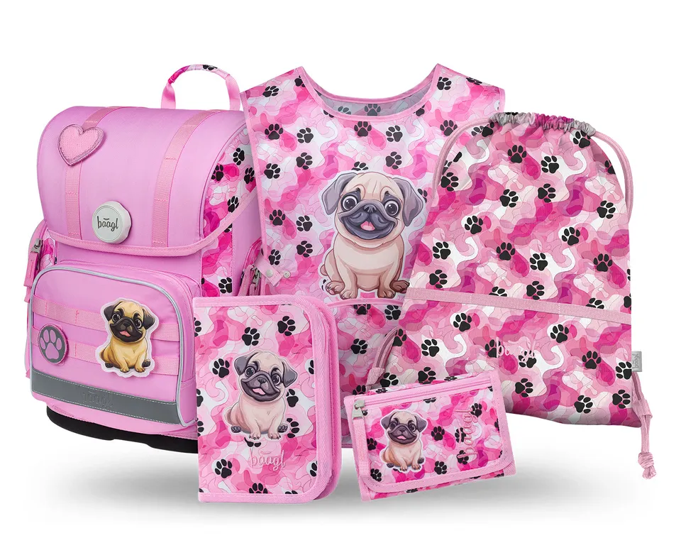 baagl-ergo-paws-ii-set-scolaire-cartable-cp image 1