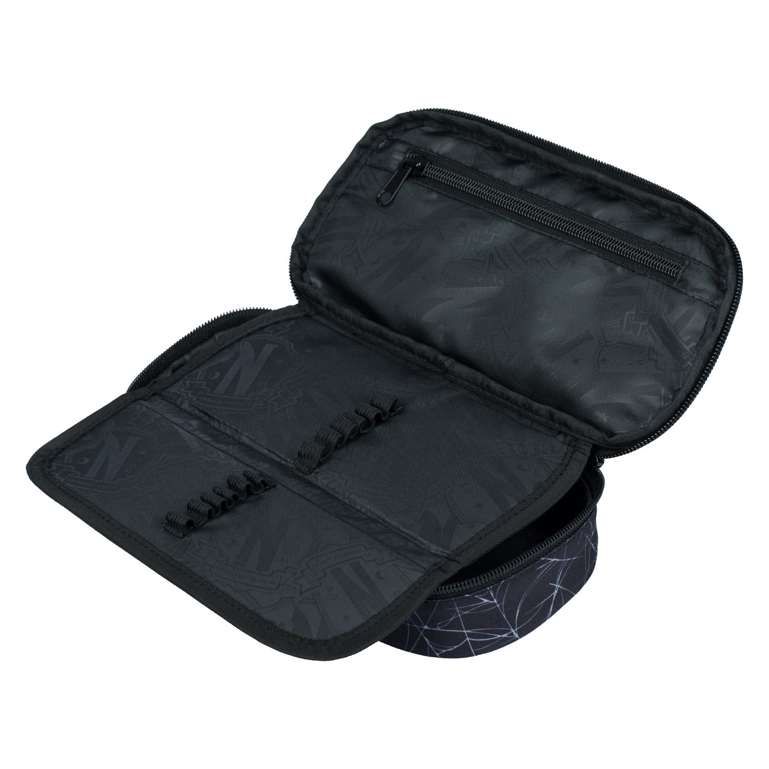 baagl-wednesday-nevermore-trousse-scolaire-vide image 3