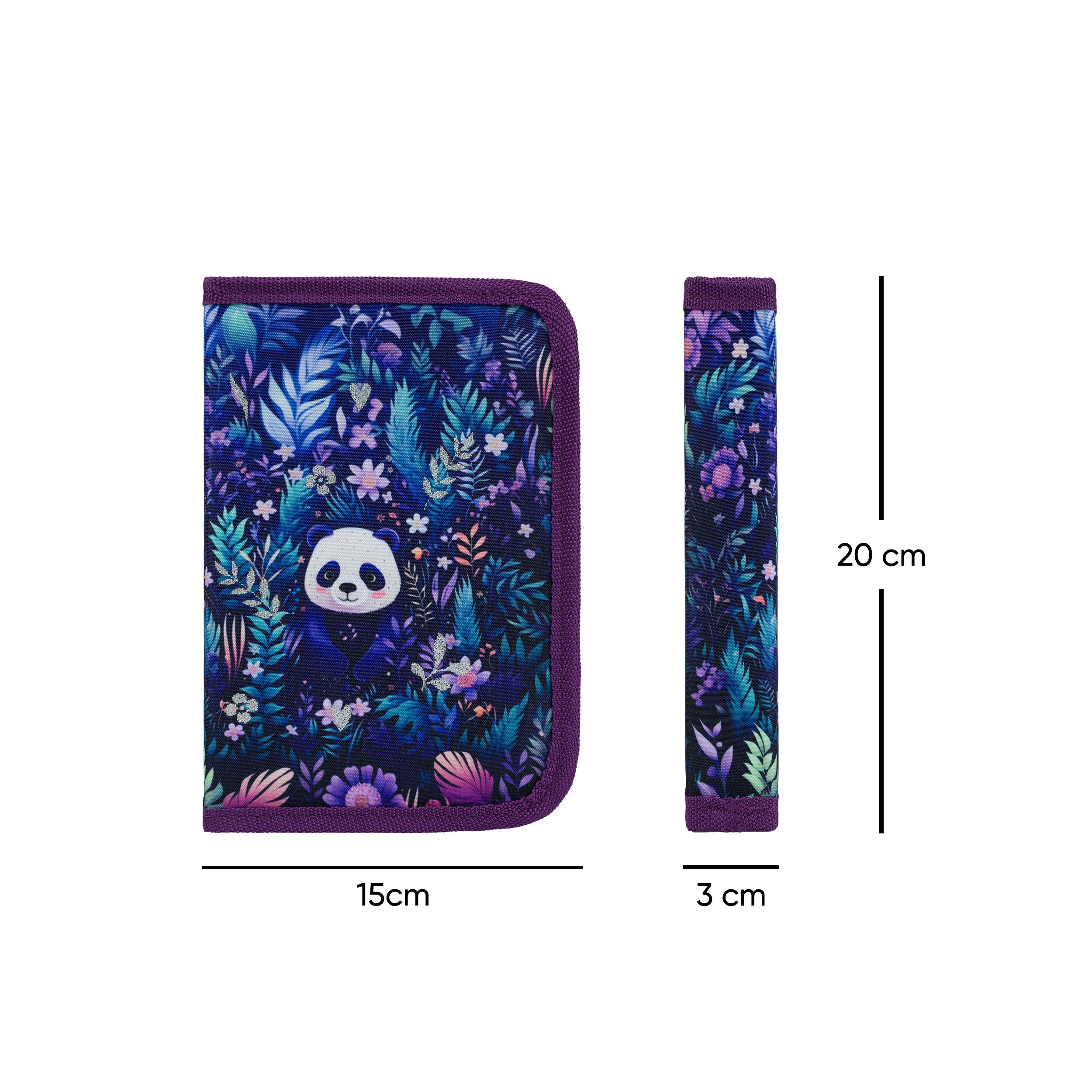 baagl-jungle-panda-trousse-1-compartiment-ykk image 5