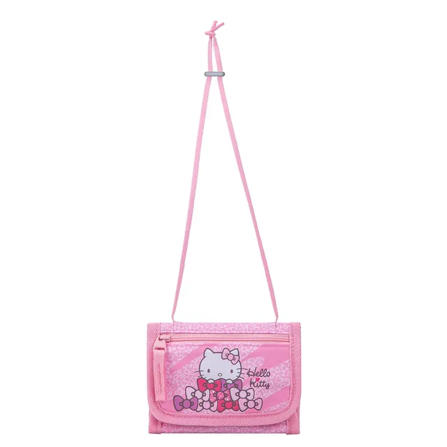 baagl-portemonnaie-hello-kitty-sweet-leopard-velcro image 1