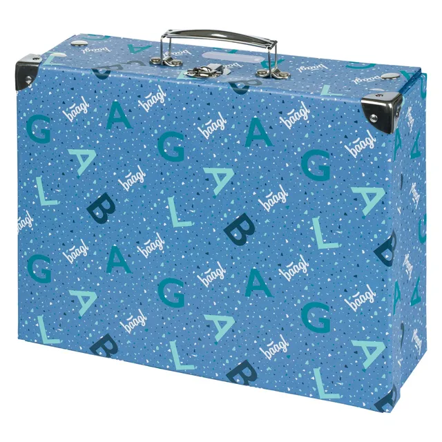 baagl-mallette-pliable-logo-bleu-fournitures image 1