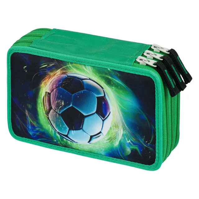 baagl-football-ball-trousse-3-compartiments-gar-on-vide image 1