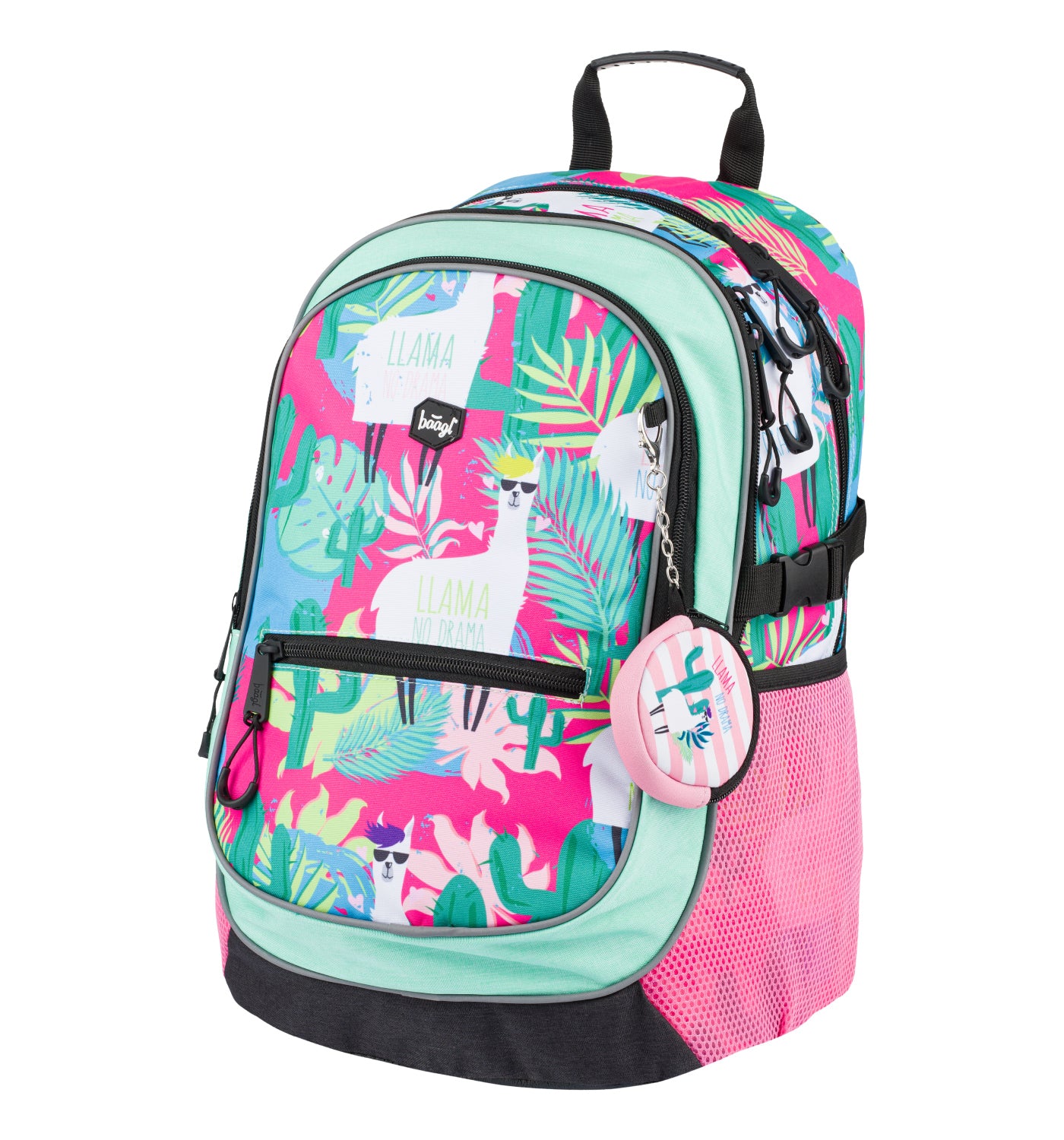 baagl-core-llamas-ensemble-scolaire-3-pi-ces-sac-trousse image 3