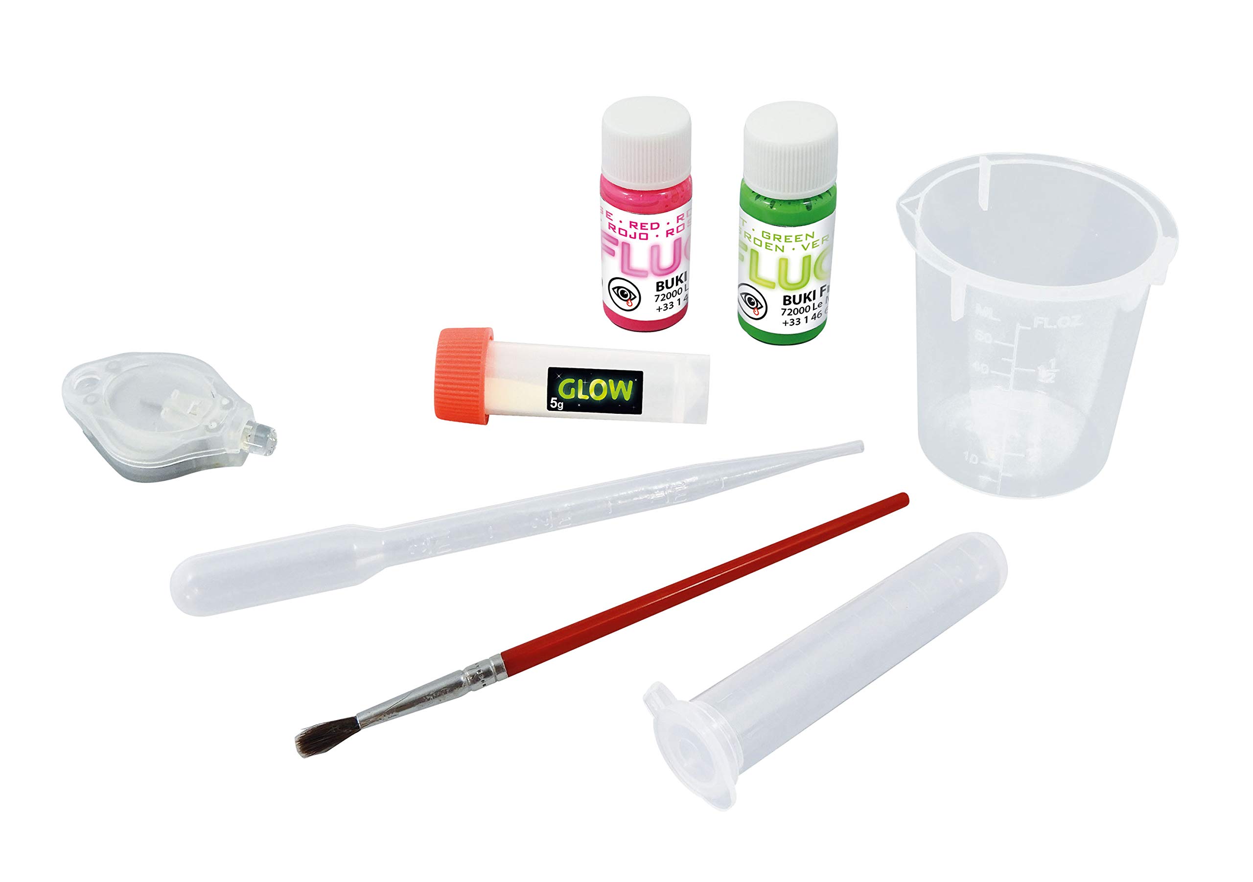buki-science-mini-lab-3011-fluo-glow-kit-science-slime-8-ans image 5