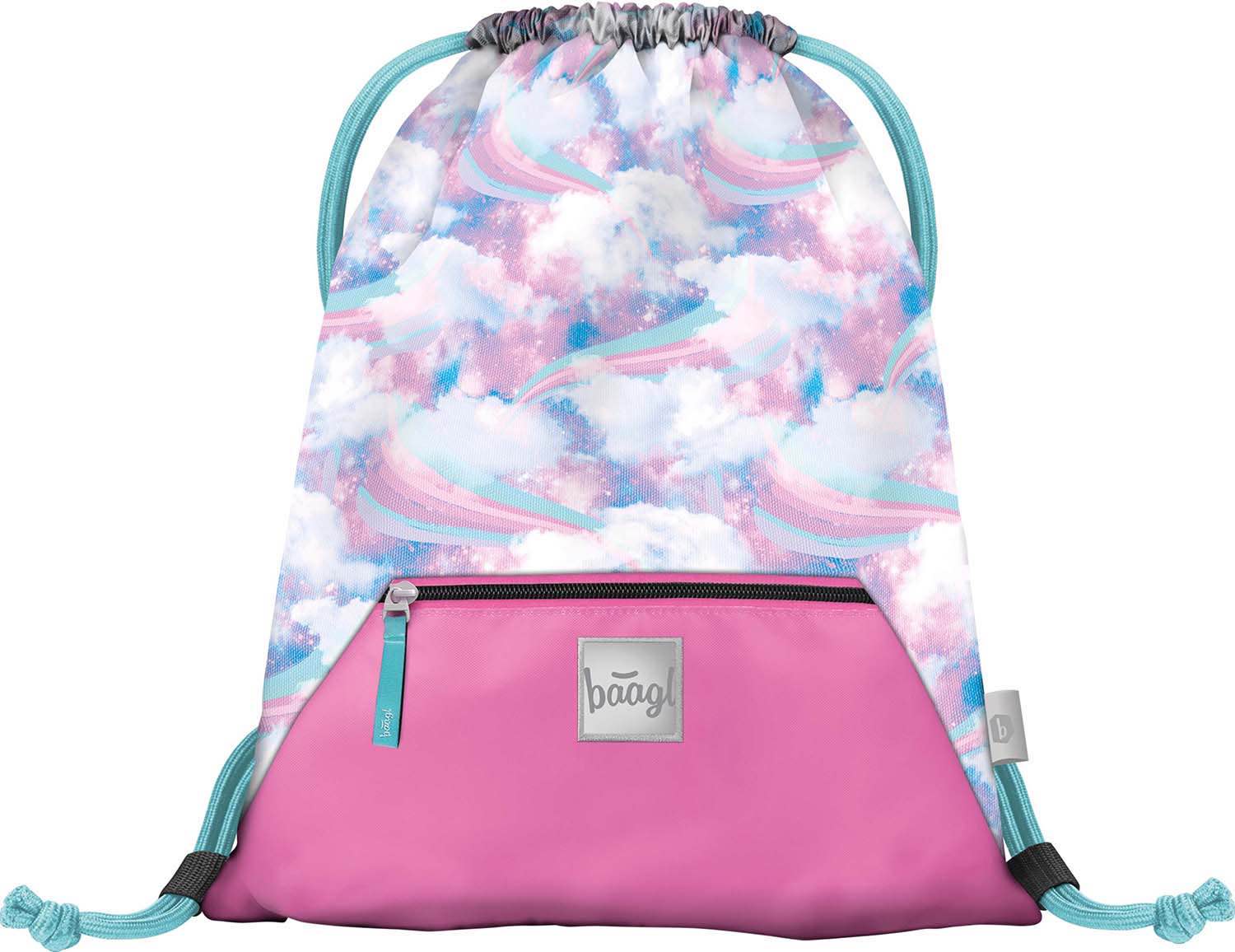 baagl-gym-sacks-sky-sac-gym-poche-zipp-e-lavable image 1
