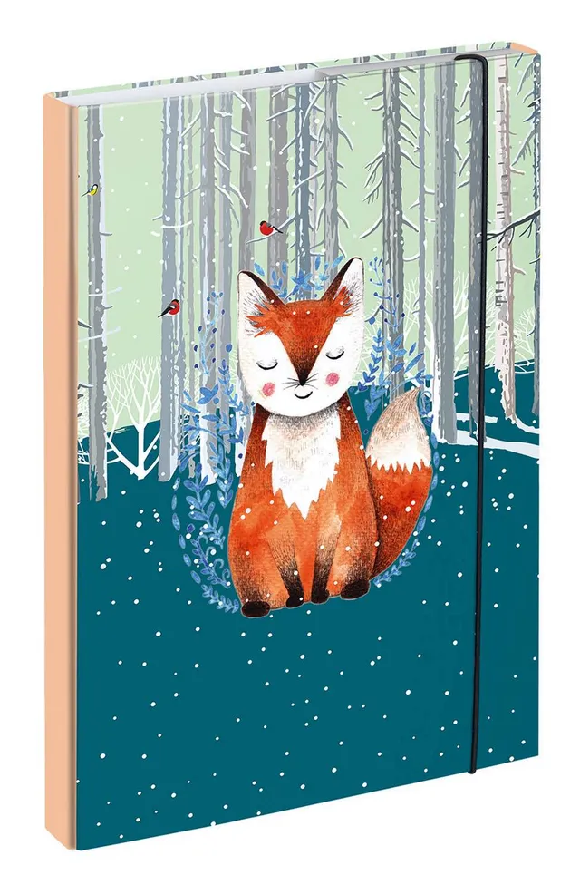 baagl-foxie-chemise-lastique-a4-renard image 1