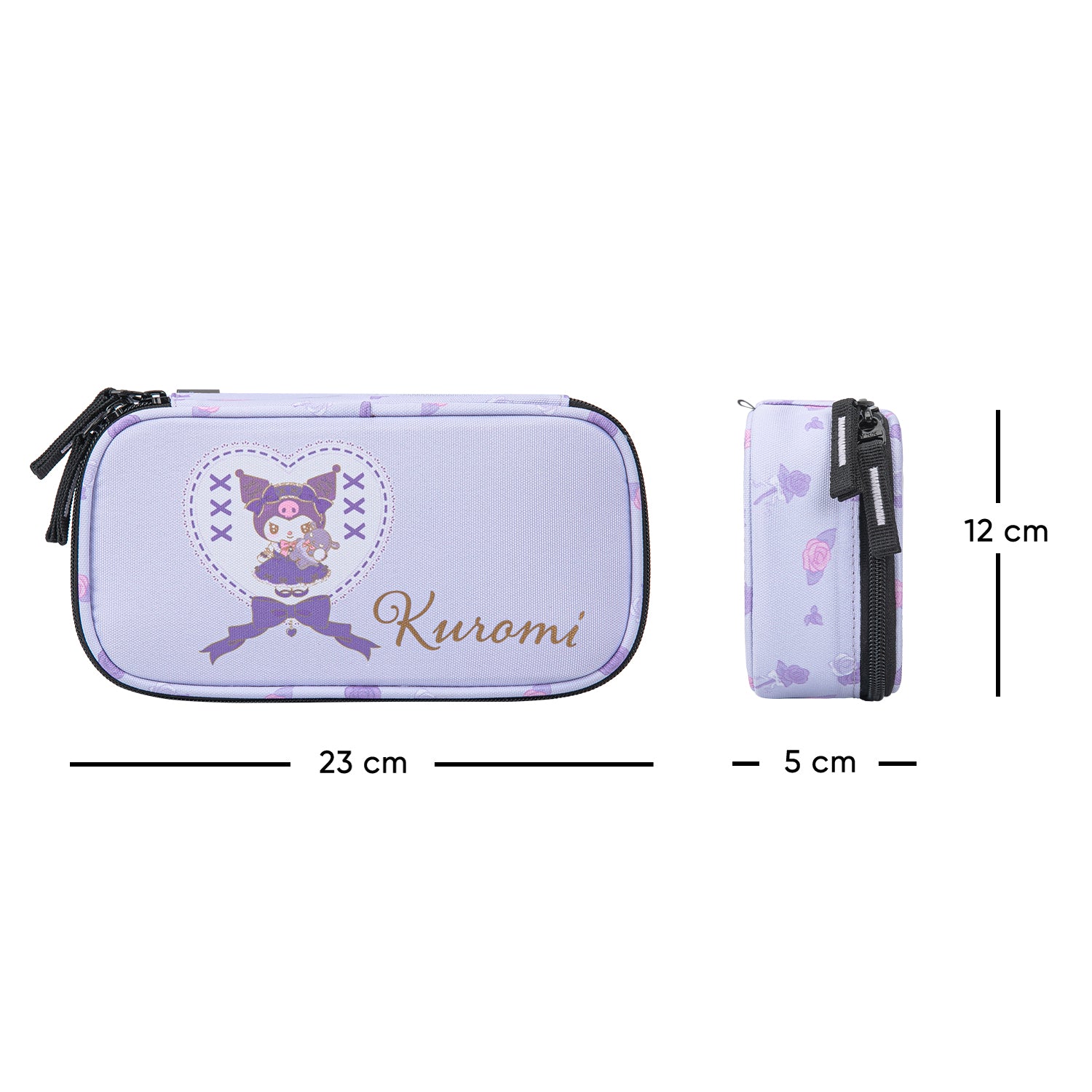 baagl-kuromi-sweet-one-trousse-scolaire-recycl-e-fille image 4
