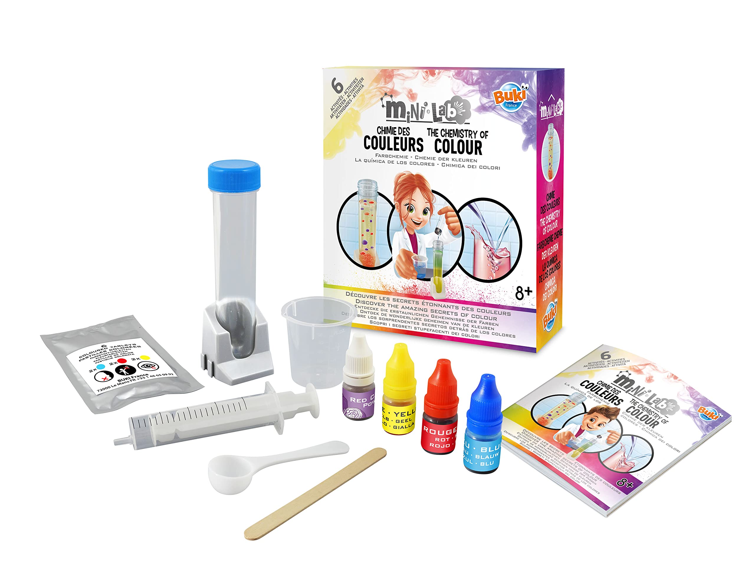 buki-science-3013-mini-lab-coffret-chimie-des-couleurs-8-ans image 3