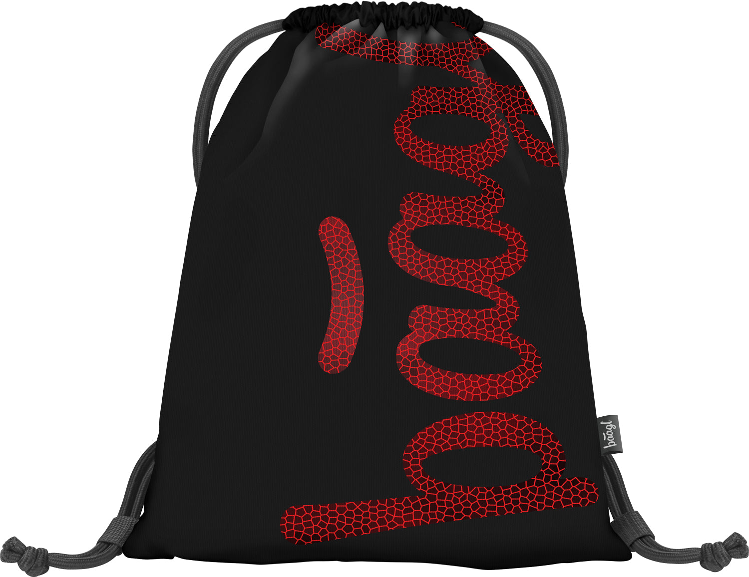 baagl-gym-sacks-sac-de-sport-rouge-lavable image 1