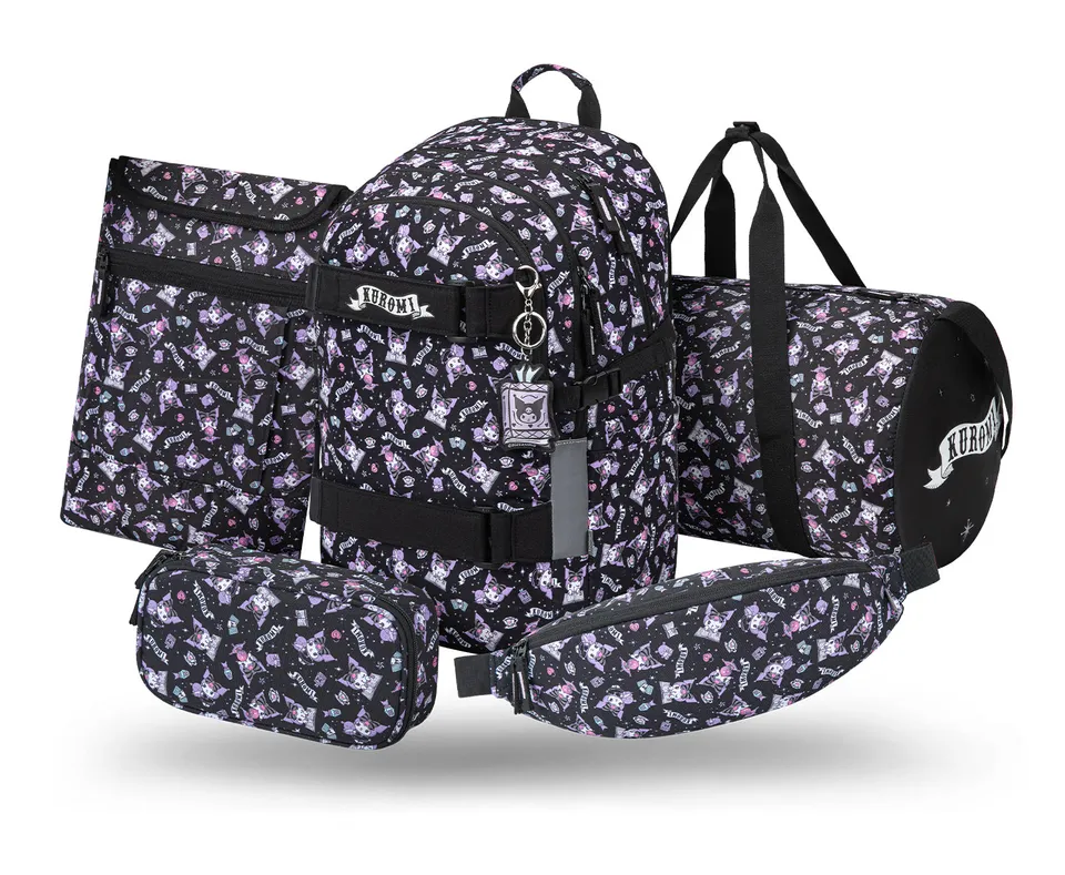 baagl-skate-kuromi-black-ii-set-scolaire-2-pi-ces-l-ger image 1